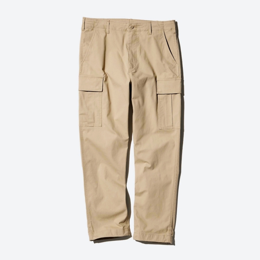 A beige cargo from Amnesia in sizes L for women and M for men